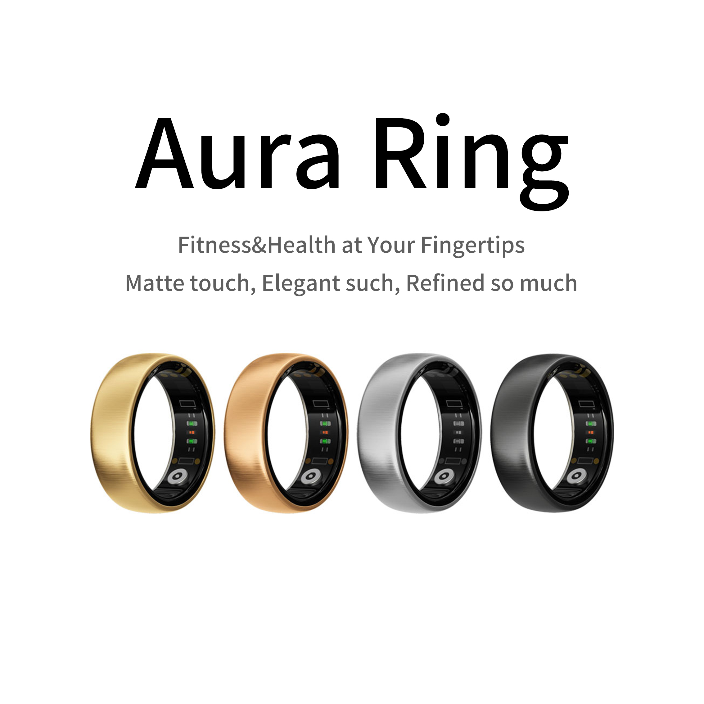Health Monitors - 아우라 매트 스마트 링 피트니스 스포츠