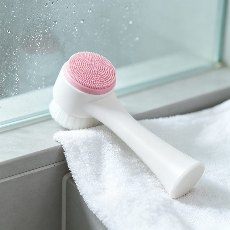 양면 수동 페이셜 클렌징 브러시, 부드러운 실리콘 소재 - Silicone Face Scrubber Electric 리뷰 및 가격