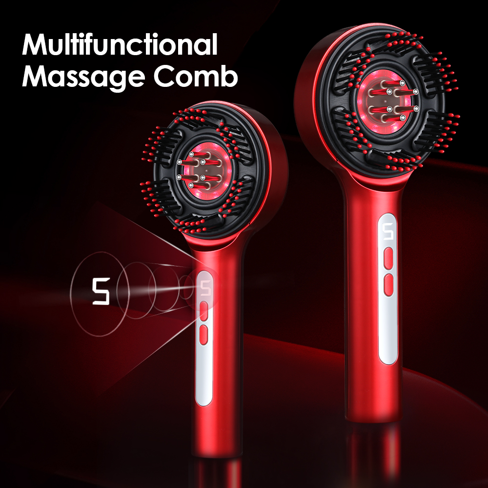 전동 두피 마사지 빗 헤어 오일 어플리케이터, LCD  - Hair Care 리뷰 및 가격
