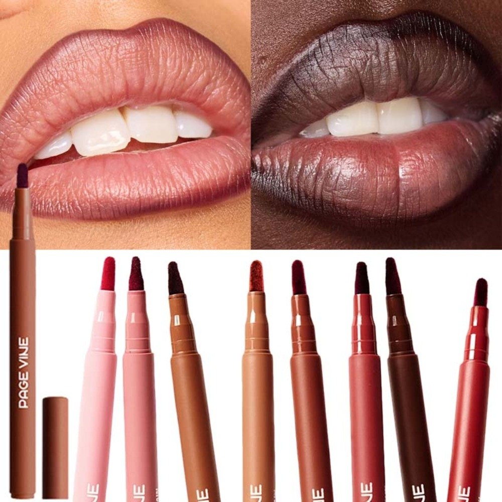 벨벳 브라운 립 라이너 펜슬 리퀴드 매트 피니시 논스틱 - Matte Velvet Lip Tint Long Lasting 리뷰 및 가격