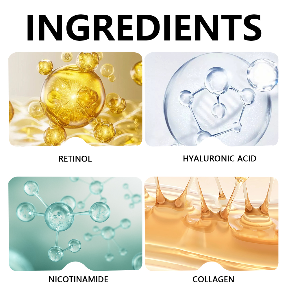 2PCS 히알루론산 & 레티놀 콜라겐 세럼 - 모든 피 - Hyaluronic Acid Facial Serum 리뷰 및 가격